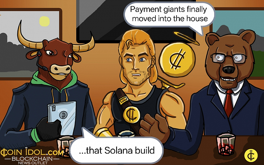 Payment giants finally moved into the house that Solana build